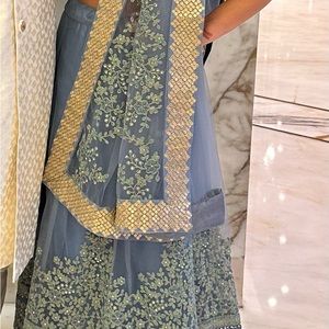 Tradition blue lehenga Choli. Worn once - like new condition.
